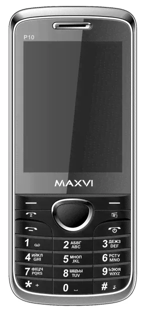 Сотовый телефон MAXVI P10 Black