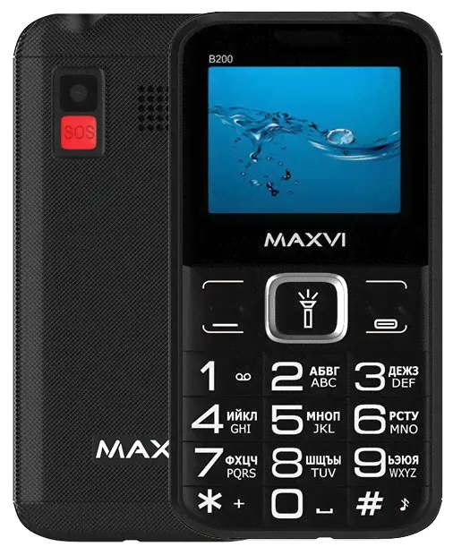 Сотовый телефон MAXVI B200 Black-0