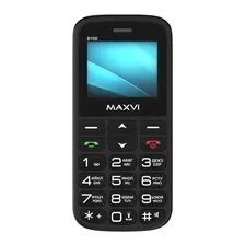 Мобильный телефон Телефон Maxvi (Максви) B100ds blue
