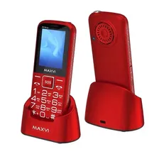 Телефон Maxvi B21ds up Red