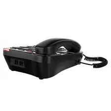 Телефон проводной MAXVI CB-01 черный