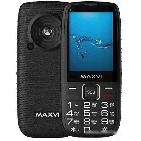 Телефон MAXVI B32 Black (Черный)