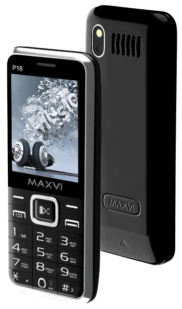 Maxvi Мобильный телефон Maxvi P16 black P16 . мобильный телефон-2