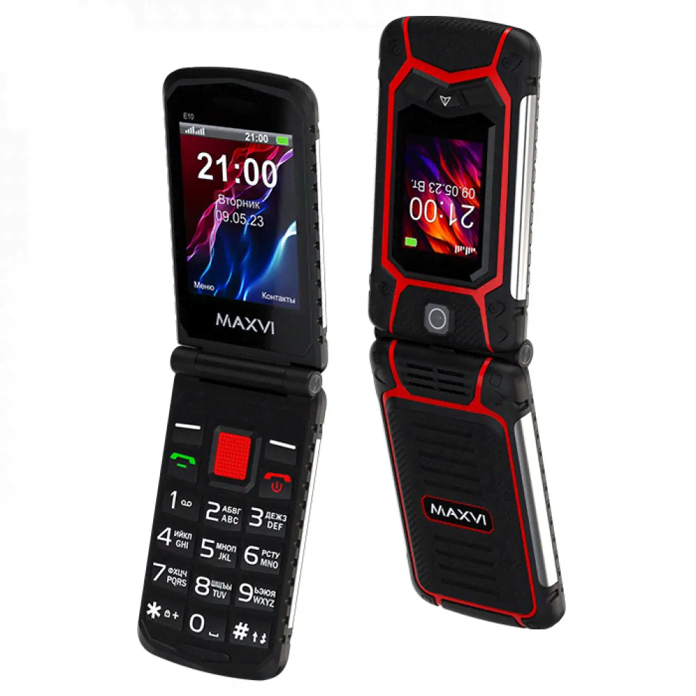 Мобильный телефон Maxvi Maxvi E10 красный