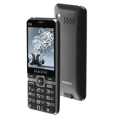 Телефон Maxvi P15 Black-0