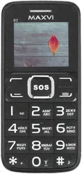 Мобильный телефон Maxvi C23 2g Black-0