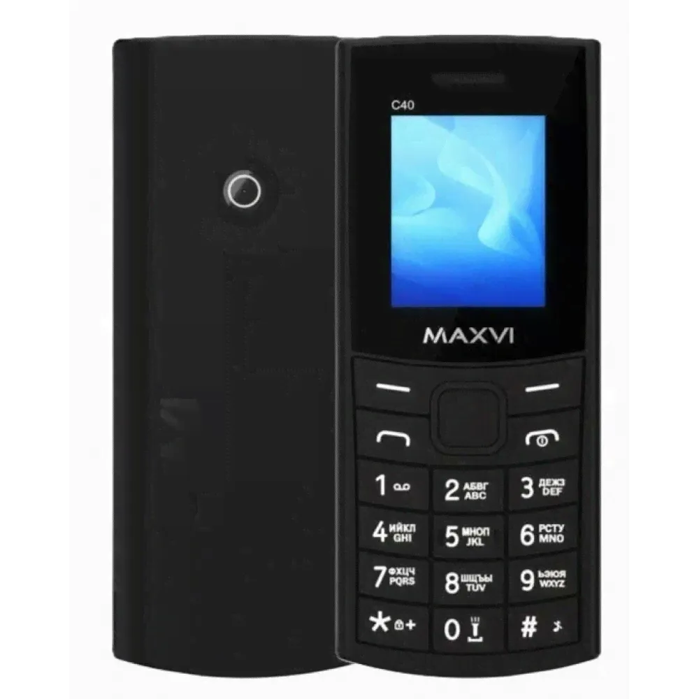 Сотовый телефон Maxvi C40 черынй-1