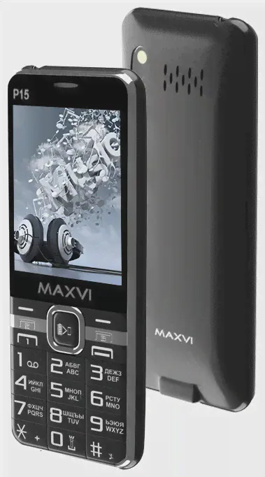 Maxvi P15 2.8" 3sim_Black