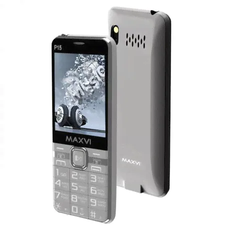 Мобильный телефон Maxvi P15 Gray в Москве-0