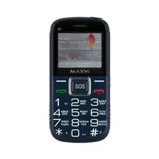 Мобильный телефон Maxvi B5 Blue в Москве