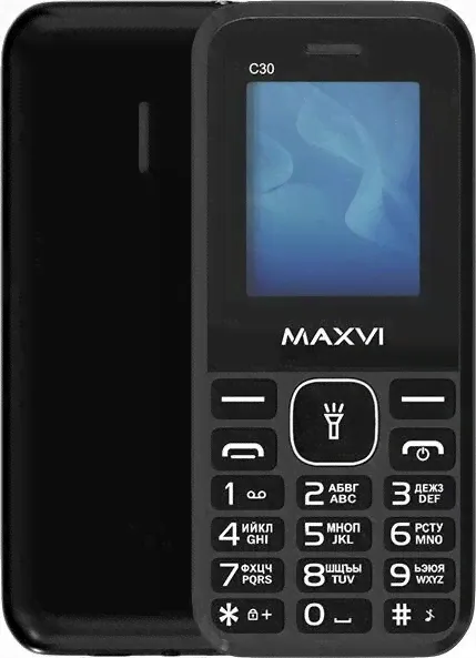 Мобильный телефон Maxvi C30 Black