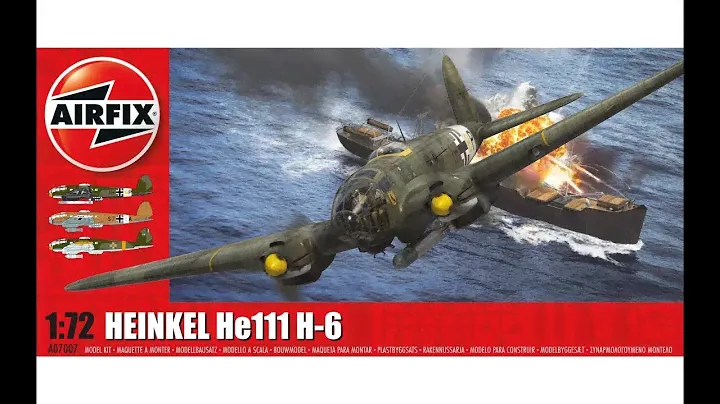 Обзор немецкого бомбардировщика торпедоносца HEINKEL He111 H-6. AIRFIX 1:72