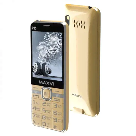 Мобильный телефон Maxvi P15 Gold в Москве