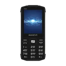 Сотовый телефон Maxvi P101 черный