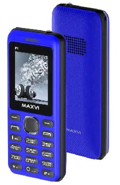 MAXVI P1 BLUE-BLACK (2 SIM)