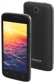 Смартфон Maxvi MS401 Sunrise DS Black-0