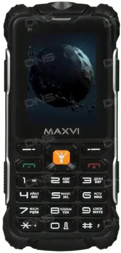Сотовый телефон Maxvi R1 черный